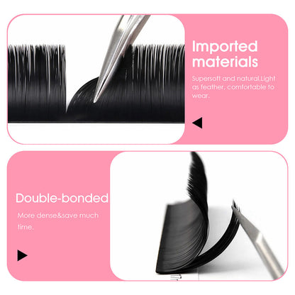 Camellia Easy Fanning Blooming Eyelashes 0.10mm Thickness