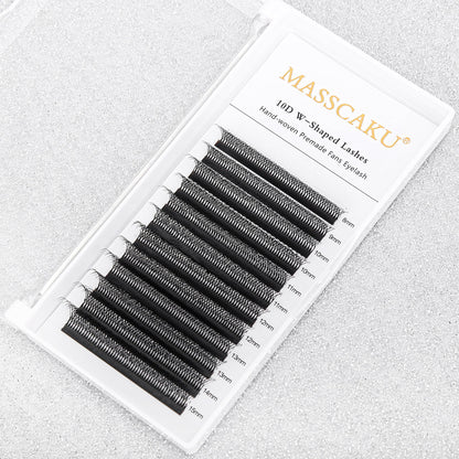 10D W Shaped Premade Fans Eyelash Extension
