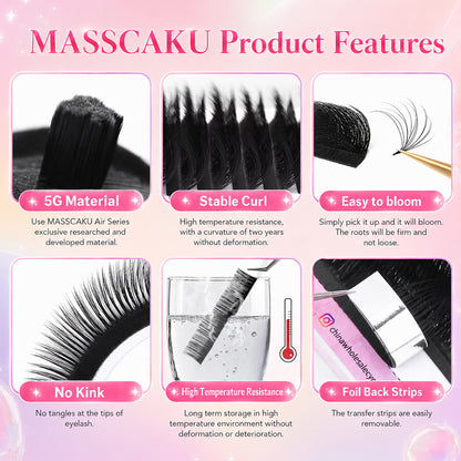 Layered Camellia Eyelash