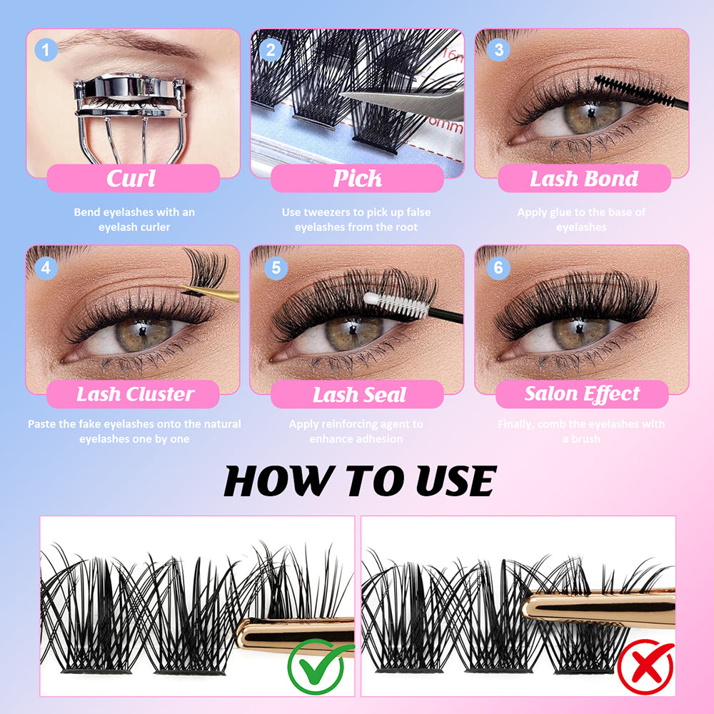 Home DlY Clusters Lash Extention #66
