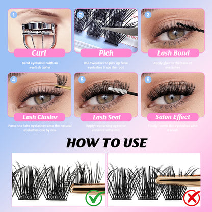 Home DlY Clusters Lash Extention #66