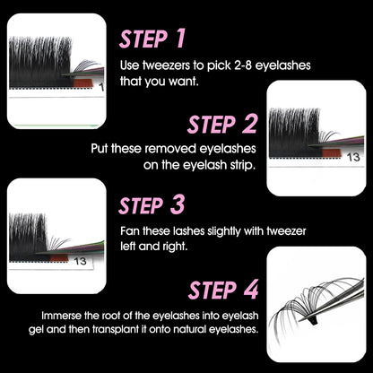 Easy Fanning Blooming Eyelash Extension