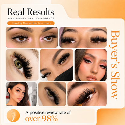 Premade Fans Short Stem Lashes 10D