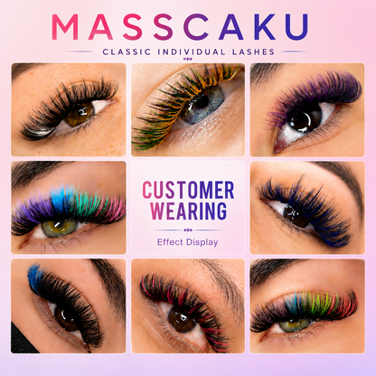 Colored Classic Volume Eyelash Extension