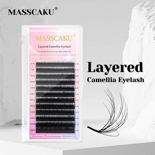 Layered Camellia Eyelash