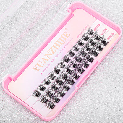 3 Big Lines DlY Clusters Lash Extention #675