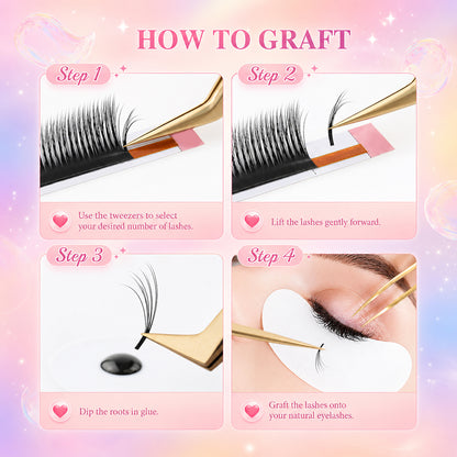 Layered Camellia Eyelash