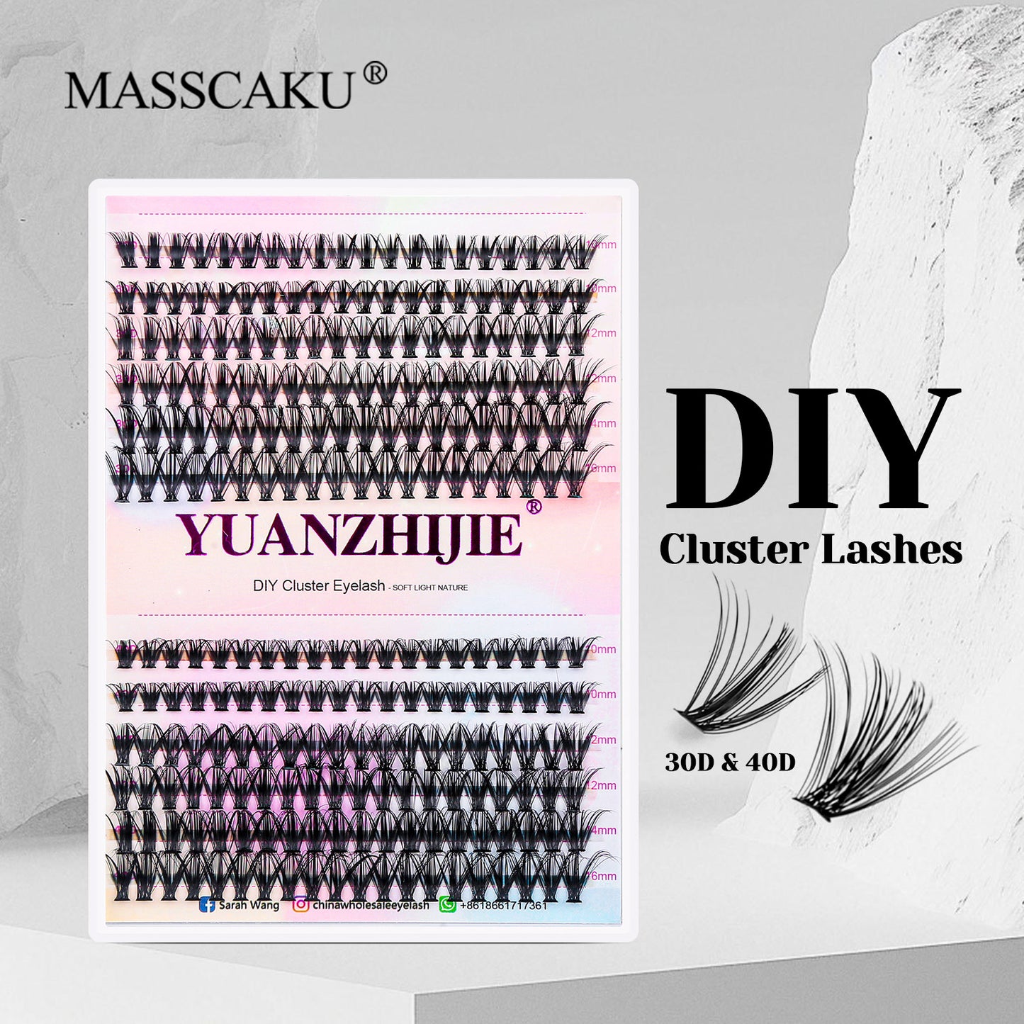 Home DlY Clusters Lash Extention 30D&40D #79