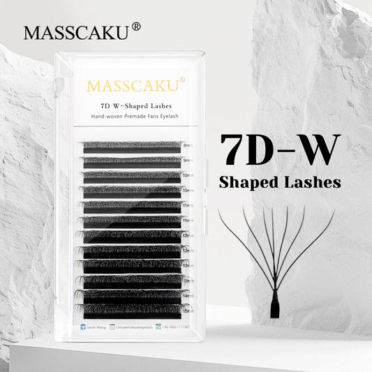7D W Shaped Premade Fans Eyelash Extension