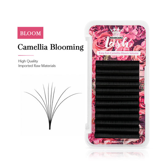 Camellia Easy Fanning Blooming Eyelashes 0.10mm Thickness