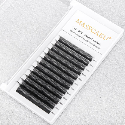 8D WW Shaped Premade Fans Eyelash Extension