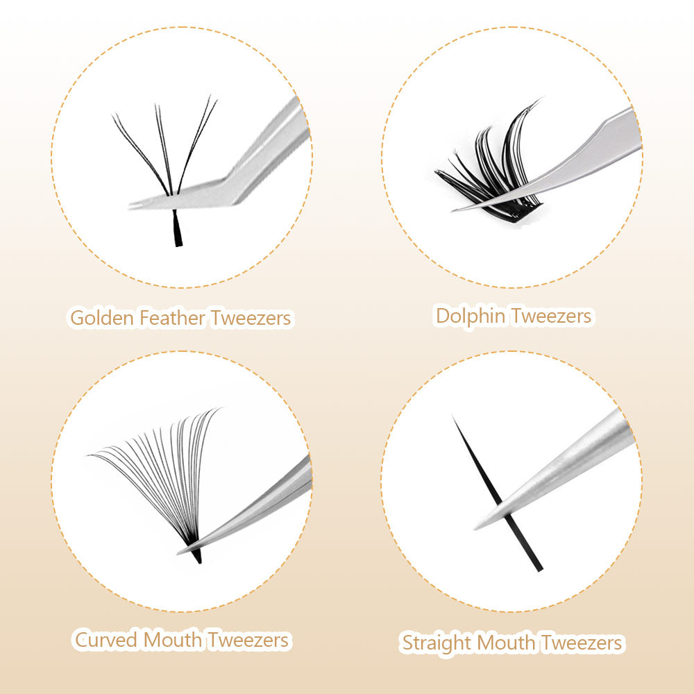 Professional Eyelash Tweezers