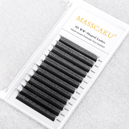 9D WW Shaped Premade Fans Eyelash Extension