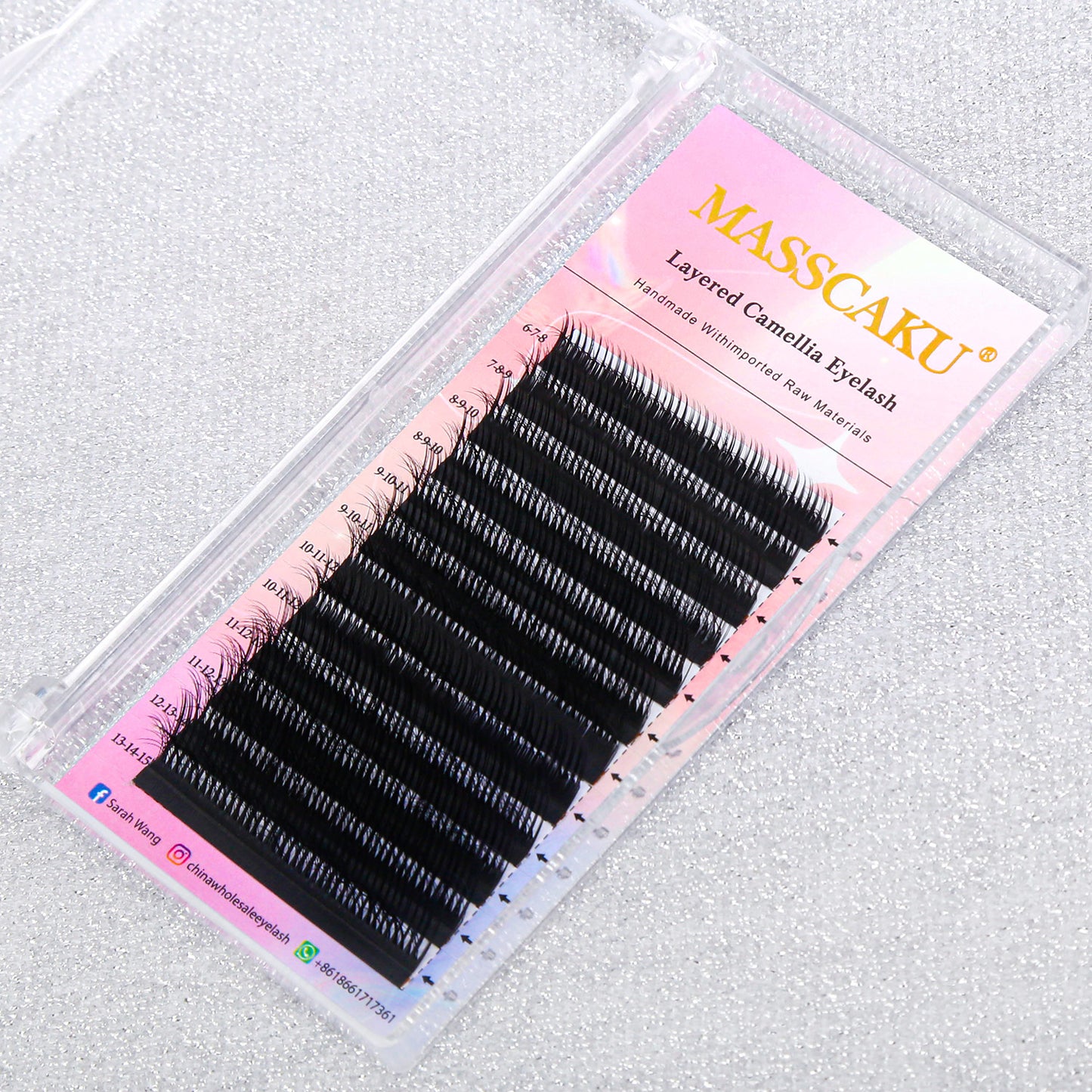 Layered Camellia Eyelash