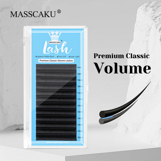 12 Lines Classic Volume Eyelash Extension 0.15mm Thickness