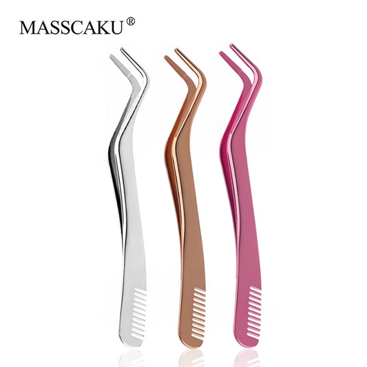 Flat Mouthed DIY Eyelash Tweezers