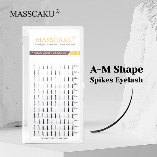 A-M Shape Spikes Eyelash Extension