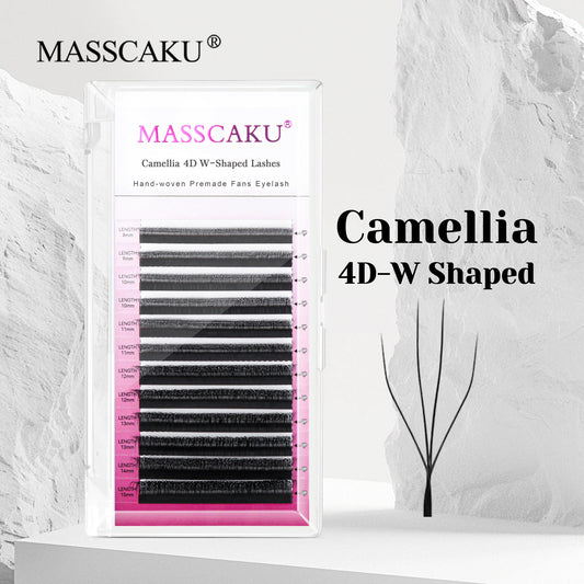 Camellia 4D W-Shaped Lashes