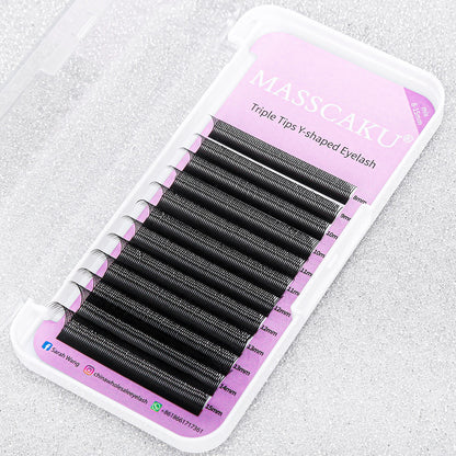 Triple Tips YY Shaped Eyelash