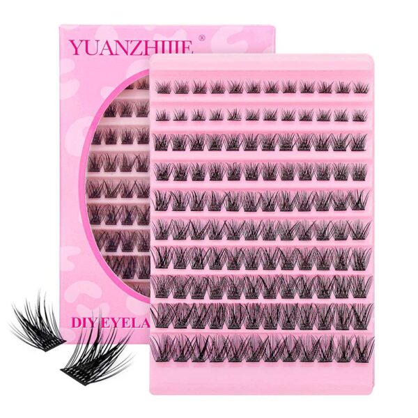 10 Rows DIY Cluster Eyelash Extension