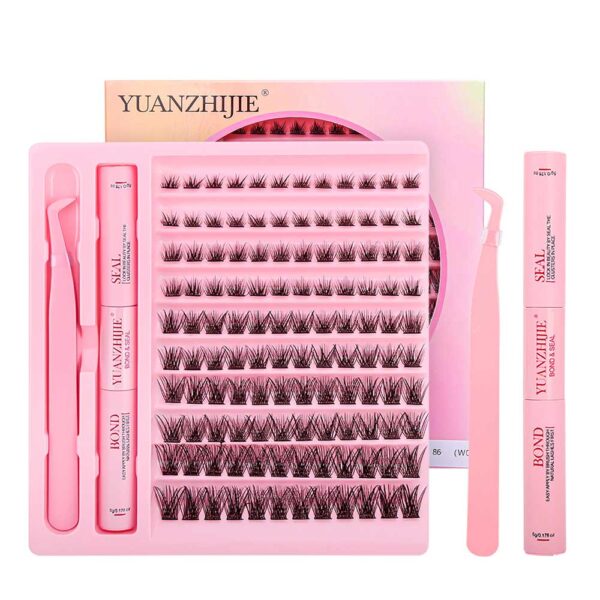 10 Rows DIY Cluster Eyelash Extension Kit