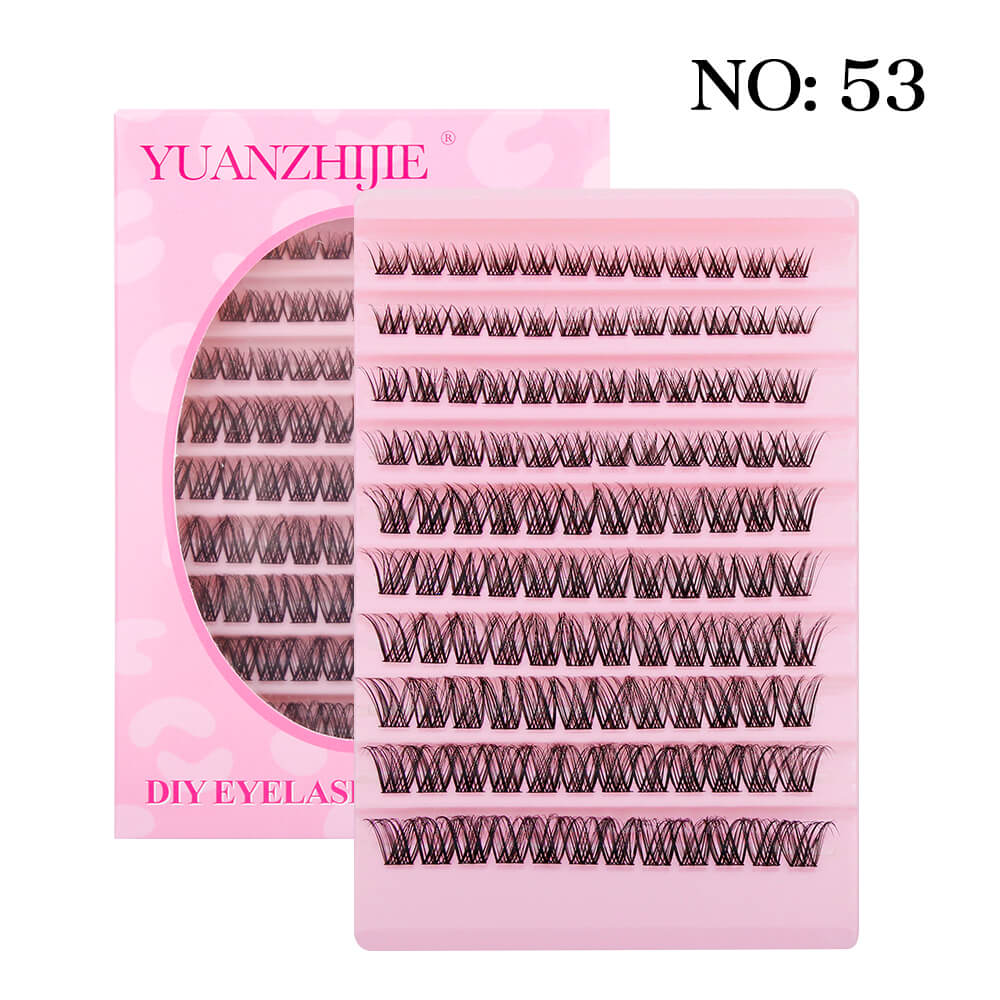 10 Rows DIY Cluster Eyelash Extension