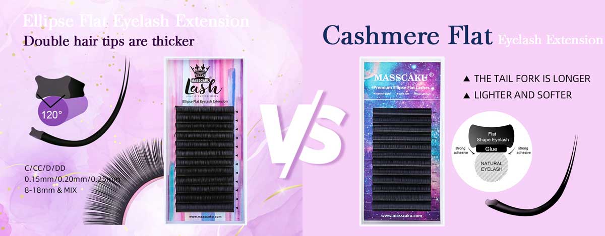 Cashmere Flat Eyelash Extension