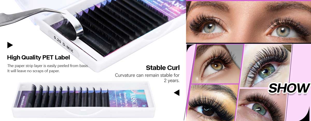 Cashmere Flat Eyelash Extension