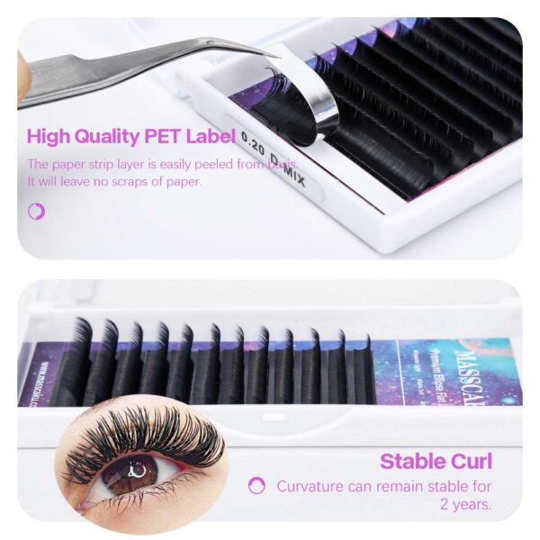 Cashmere Flat Eyelash Extension