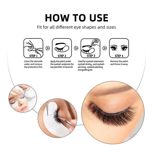 eyelash patch how to use